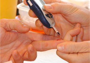 Pflege bei Diabetes, Blutzuckermesseung
